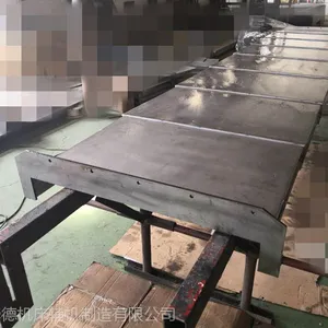 不脱节 无噪音机床导轨伸缩钢板防护罩 钣金护板 非标定制