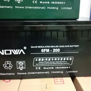 诺华6FM-120 12V 120AH太阳能蓄电池 UPS胶体蓄电池 十年寿命