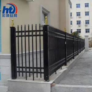 锌钢围墙护栏 户外锌钢庭院围墙护栏HT/宏特 广安宏特定制锌钢围栏