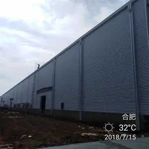 海安大公镇生产加工彩钢落水管实际图