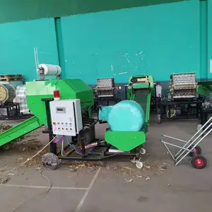 补贴打捆包膜机 青贮打包机 圆草捆打捆机 山东广龙农牧机械