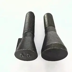 厂家直销GB/T11沉头带榫螺栓4.8级 8.8高强 平头单耳螺丝M12--M30
