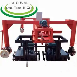 混凝土路面刻纹机 刻制路面防滑纹的大型桁架刻纹机