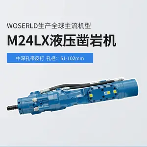 24KW液压凿岩机为地下矿山中深孔采矿钻车注入效率强心针