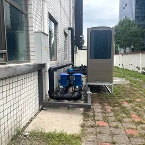 北京钢铁厂超低温空气源热泵供暖系统安装
