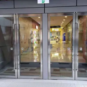 防火玻璃门 不锈钢防火玻璃门 恒保水晶硅防火玻璃门
