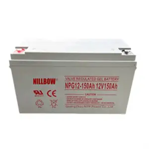NILLBOW力宝蓄电池12V150AH 铅酸免维护 NP150-12 质保三年