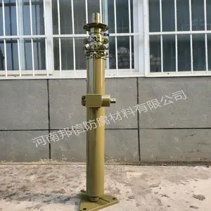 手电一体升降杆高承重接闪杆野外便携式移动防雷装置伸缩桅杆