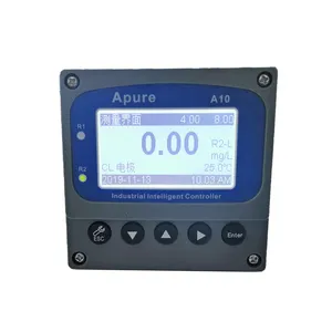 Apure爱普尔A10CL两组继电器工业在线余氯控制器一套含电极