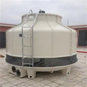 玻璃钢逆流式冷却塔 小型冷却水塔 圆形工业凉水塔 急速降温 防腐蚀