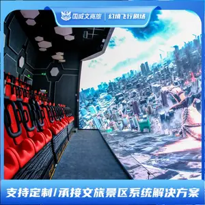飞行剧场影片裸眼 3D 飞越中国山河风光轨道影院高清动感片源定制