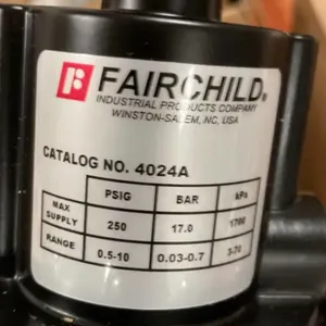 供应美国FFAIRCHILD 调压阀 4516A调节阀 4024A;1/2NPT调节阀
