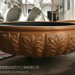 甘肃人造砂岩花钵;兰州人造砂岩花钵;景观花钵;小区花钵设计生产