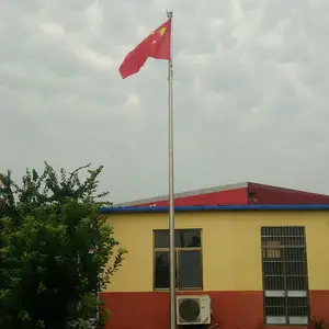 泰安亿佳学校铝合金旗杆的处理步骤