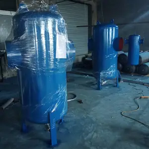 ZCQF400/1管道气体气水分离器 DN300 PN16迈特旋风式汽水分离器