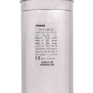 IVD-C/480/25系列电力电容器(英威德电气IVDELEC)