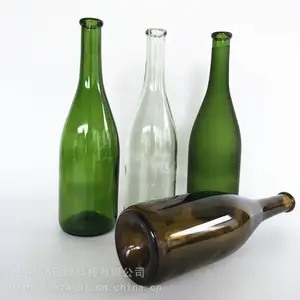 红酒瓶空瓶 葡萄酒瓶 冰酒瓶 香槟大肚红酒瓶 直口 翻口 丝口750ml 375ml 187ml