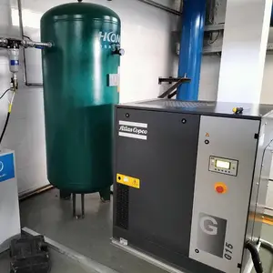 阿特拉斯空压机G15PA8.5 15kw2.4立方螺杆式压缩机 150年历史技术