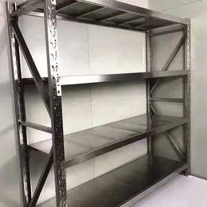 不锈钢货架乳制品车间用食品级接触 防锈防腐蚀储物架承重强