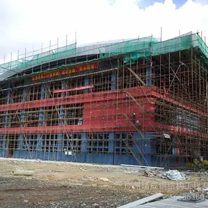 新建小学高中学校体育馆螺栓球节点网架结构工程