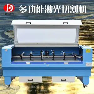 贺卡海绵非金属激光切割机多头切割机 木板布料大型号激光切割机