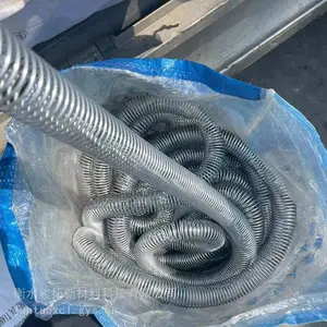 螺旋弹簧裹丝管 套网耐高温弹簧管15*1.2渗水弹簧钢管