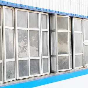 耐酸碱腐蚀电解铝车间专用玻璃钢立转窗,26年***厂家供应耐高温玻璃钢窗户