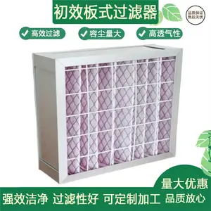 初效板式过滤器g4中效袋式过滤器除尘中央空调无纺布可清洗过滤网