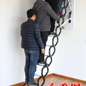 昆明昭通丽江曲靖伸缩楼梯厂家,阁楼伸缩楼梯哪家好,保山玉溪临沧普洱隐形伸缩楼梯批发代理