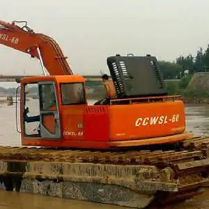 挖掘机水路两用, 接全国工程作业