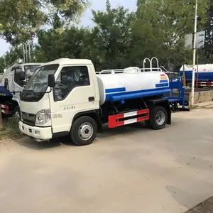 洒水车 福田小卡3-5立方洒水车 工地降尘洒水车 5吨园林绿化洒水车