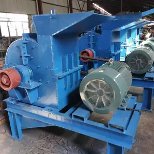 小型锤式破碎机制砂机矿石300*500锤式打砂机