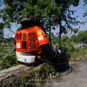 丸崎WQ9500汽油吹风机背负式风力灭火机大功率工地用鼓风机吹落叶