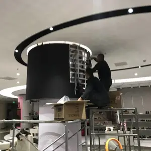 常州柔性LED屏 可弯曲 软屏 展厅弧形屏定制