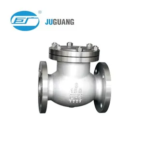 H44W/H41W-150LB不锈钢美标法兰止回阀升降式旋启式止回阀
