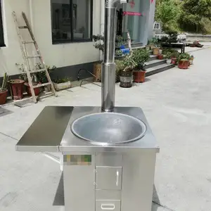 移动式柴火灶-锦州移动柴火灶-启航移动不锈钢柴火灶