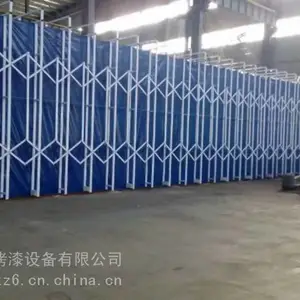 山东天成移动式伸缩房伸缩喷漆房