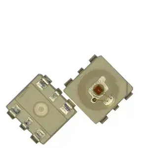 供应3433黄光0.5W黄光加齐纳六脚灯珠3433车灯系列灯珠刹车灯光源