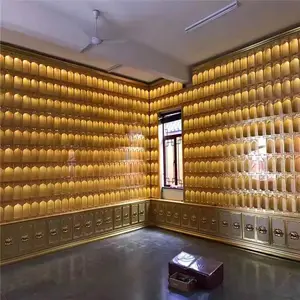 浙江生产寺庙佛龛厂家 万佛殿铝合金材料佛龛厂家 铝合金佛柜定做