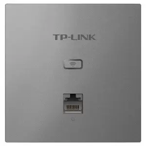 TP-LINK TL-AP1202GI-PoE 薄款深空银方  AC1200双频千兆无线面板式AP