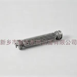 不锈钢折波烧结滤芯 金属波纹滤棒 高压熔体液压油可清洗金属滤芯