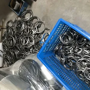 V band quick release Duct clamp with Red rubber 管道