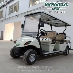 山西威易达 6座观光高尔夫车 WD-4+2GE 厂区校园巡逻观光车