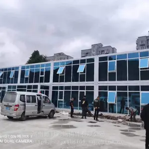 提供福鼎工地可拆卸集装箱 宁德双层焊接打包箱房+玻璃幕墙