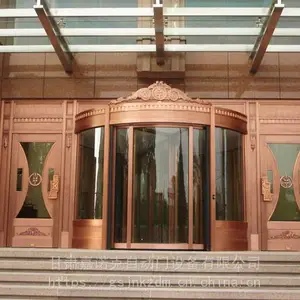 嘉诺克两翼豪华旋转门,两翼平开旋转门,三翼自动旋转门,引领门业倡导者。