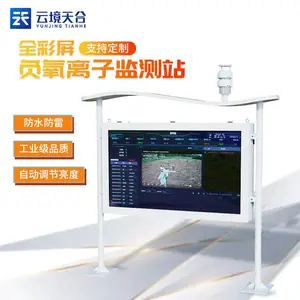 产业园区环境监测站 TH-FZ5 天合 全彩屏负氧离子监测系统