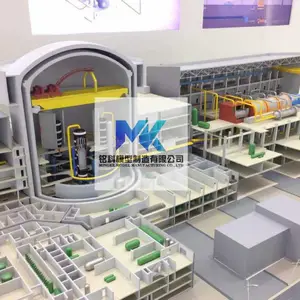 新能源核电站模型/火力发电厂模型/垃圾发电厂模型
