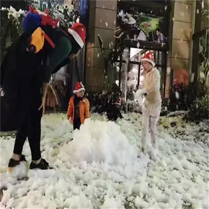 唯美雪花.浪漫圣诞雪花机打造冰雪奇幻夜人工造雪机出租圣诞村泡沫机租赁