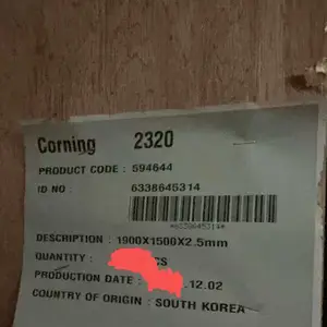 康宁玻璃电脑显示器 2320 仪表盘 压力表盖板美国康宁玻璃面板
