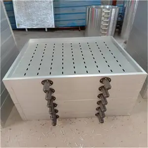 9行眼摆放10行馒头不沾1米铝蒸笼厂家直销 渭南条形冲孔两种款式蒸包子馒头笼屉 耐高温蒸笼布